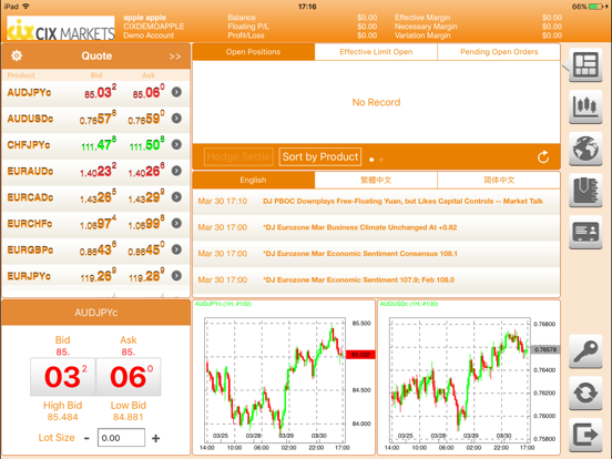 Screenshot #5 pour CIX Trader