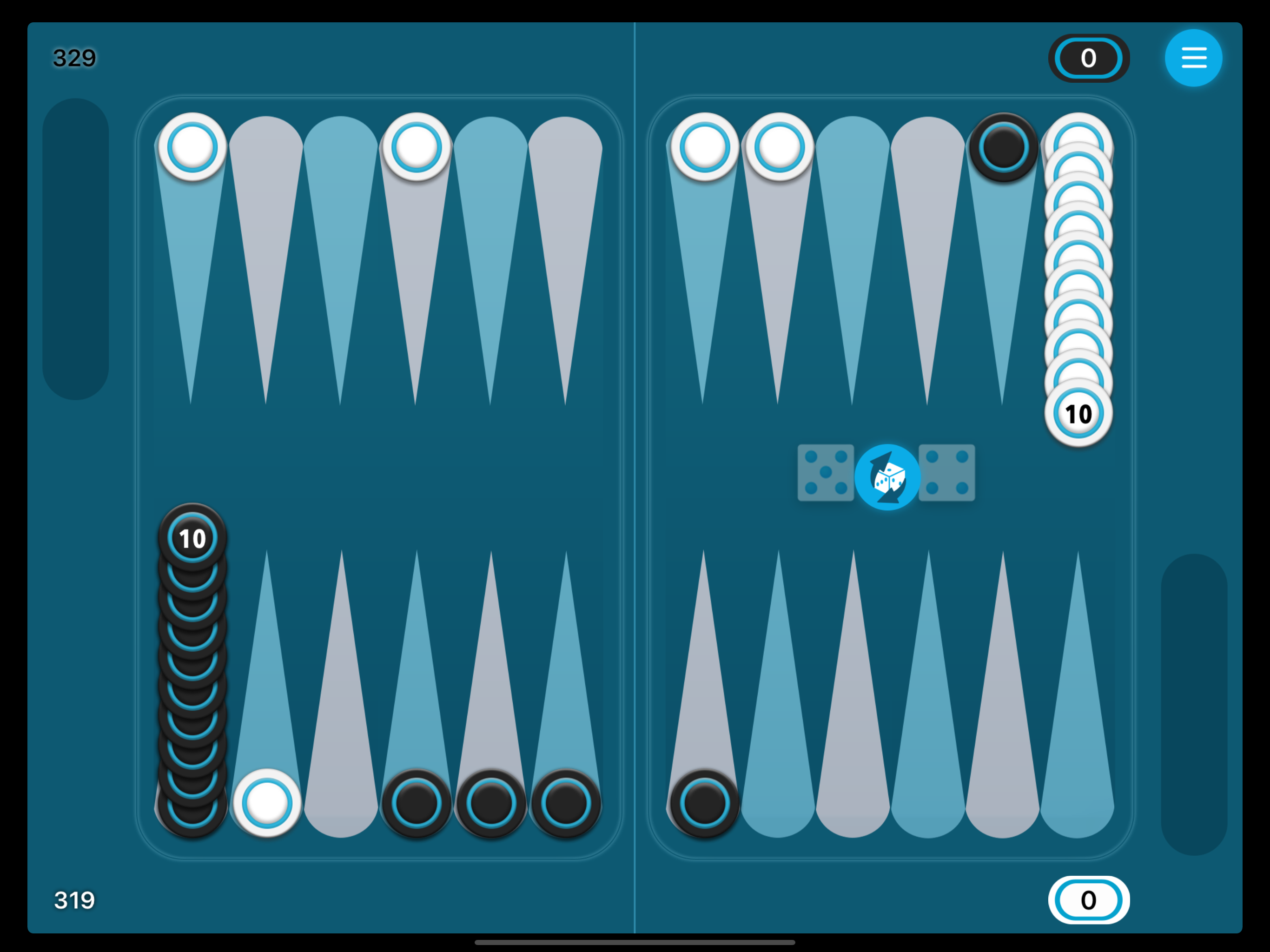 Narde - long backgammon