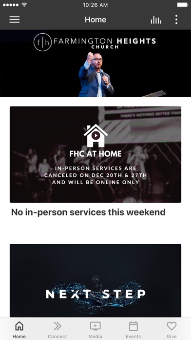 Farmington Heights Church Screenshot