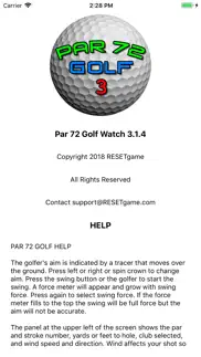 How to cancel & delete par 72 golf watch 2