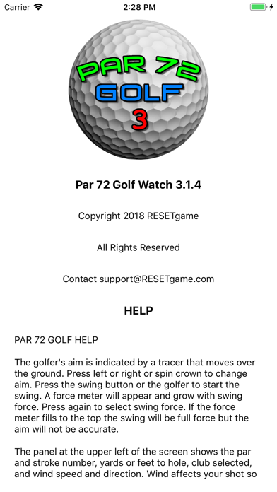 Par 72 Golf Watchのおすすめ画像2