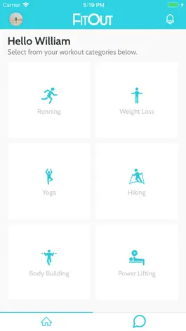 Game screenshot FitOut: Your fitness network mod apk