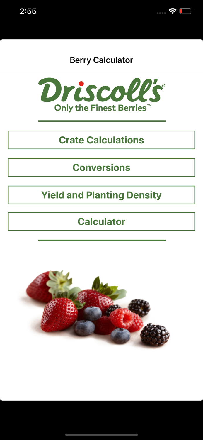 Berry Calculator