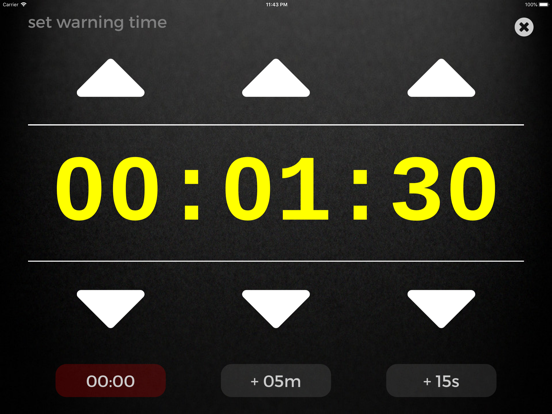 Spraak Timer Volledige Versie iPad app afbeelding 4