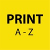 PRINT A-Z