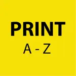 PRINT A-Z App Problems