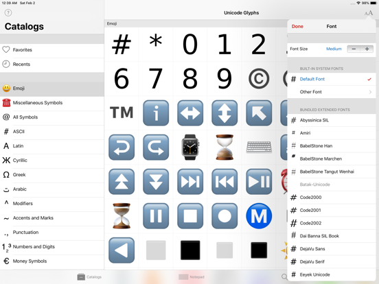 Unicode Pad Pro with keyboardsのおすすめ画像6