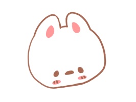 Say hello to Aisu the Rabbit from the makers of Waffle the Corgi Stickers