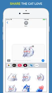 How to cancel & delete blue cat emojis 2