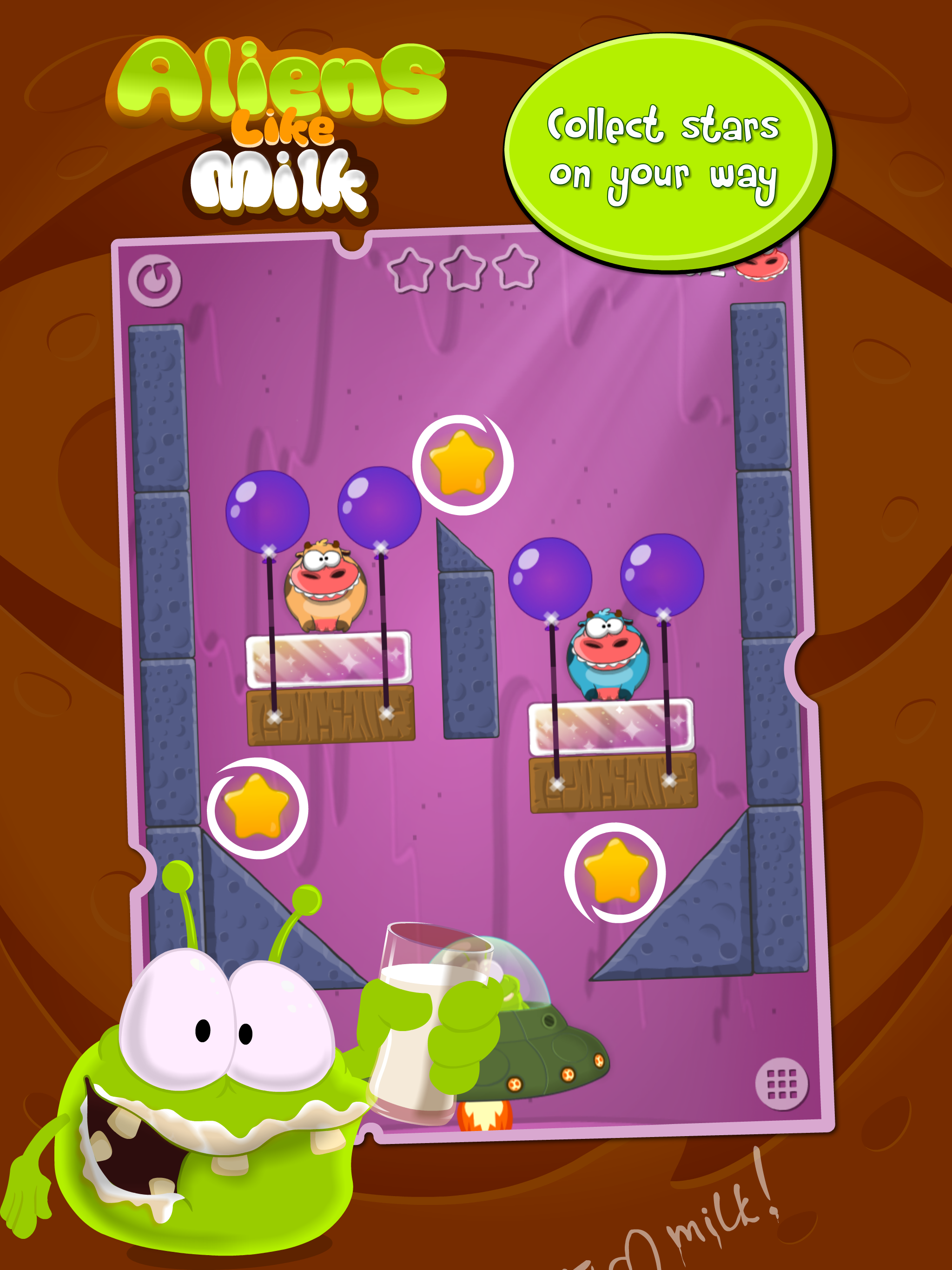 Aliens Like Milk For Kids screenshot 7