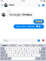 fonts air - clavier de polices iPad Captures Décran 3