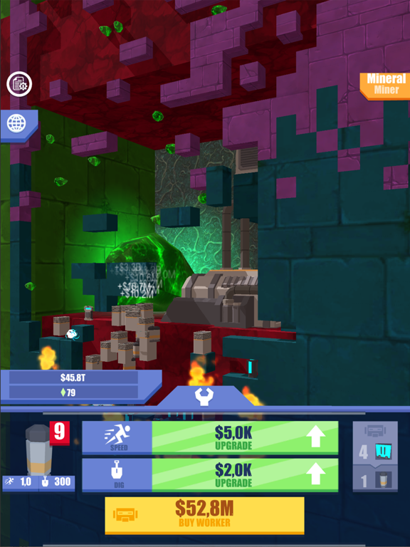 Screenshot #6 pour Idle mars digger