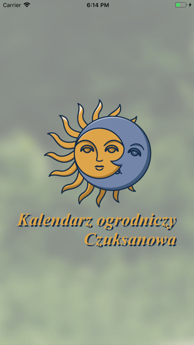 Screenshot #1 pour Kalendarz Ogrodniczy Czuksanow