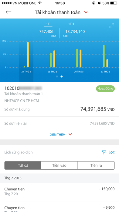 How to cancel & delete VietinBank eFAST from iphone & ipad 2