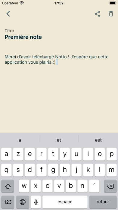 Screenshot #2 pour Notto - Notes et Todo