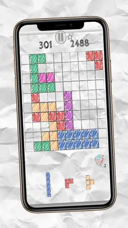 Game screenshot Paper Blocks Puzzle mod apk