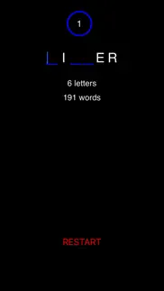 the impossible word game iphone screenshot 2