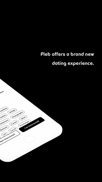 Pleb - Dating & Relationships