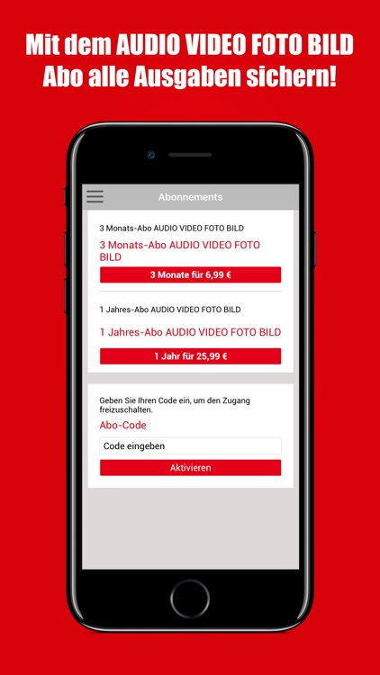 AUDIO VIDEO FOTO BILD Reader