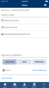 Munis ESS Mobile screenshot