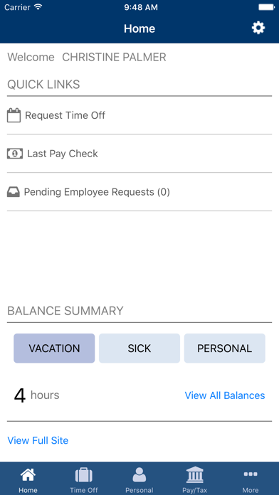 Munis ESS Mobile Screenshot