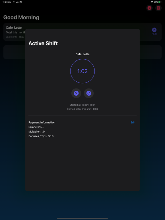 SalaryBud - Salary Manager iPad screenshot