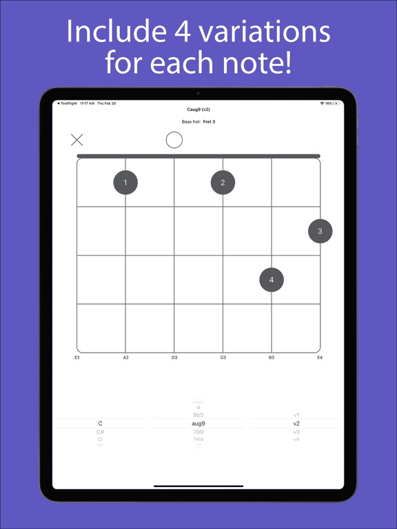 Screenshot #6 pour ChordChest - Guitar Chords