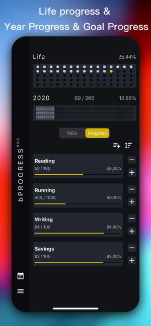 ‎bProgress - Manage Daily Tasks Screenshot