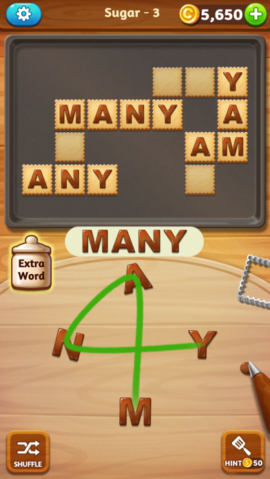 Screenshot #1 pour WordCookies Cross