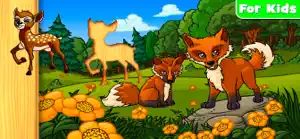 Amazing Forest Animals Puzzle screenshot #2 for iPhone