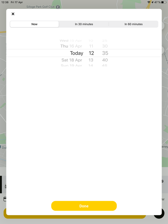Screenshot #5 pour Joemaxi The Irish Taxi App