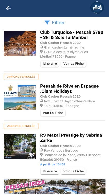 ALLOJ Restaurant voyage cacher screenshot-6