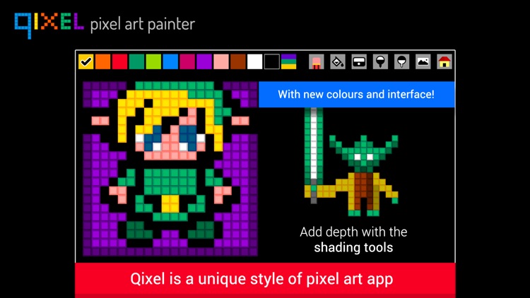 Qixel - Pixel Art Maker