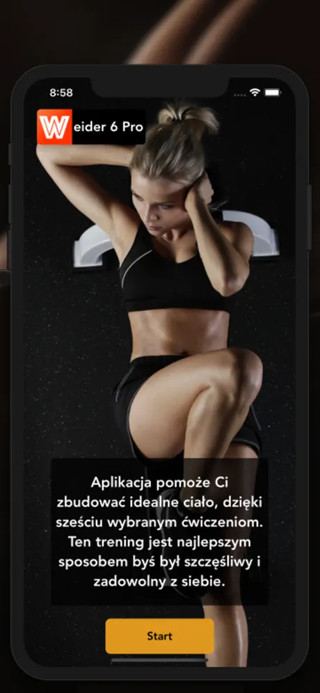 Weider 6 Pro: ABS, A6W, 6 pack