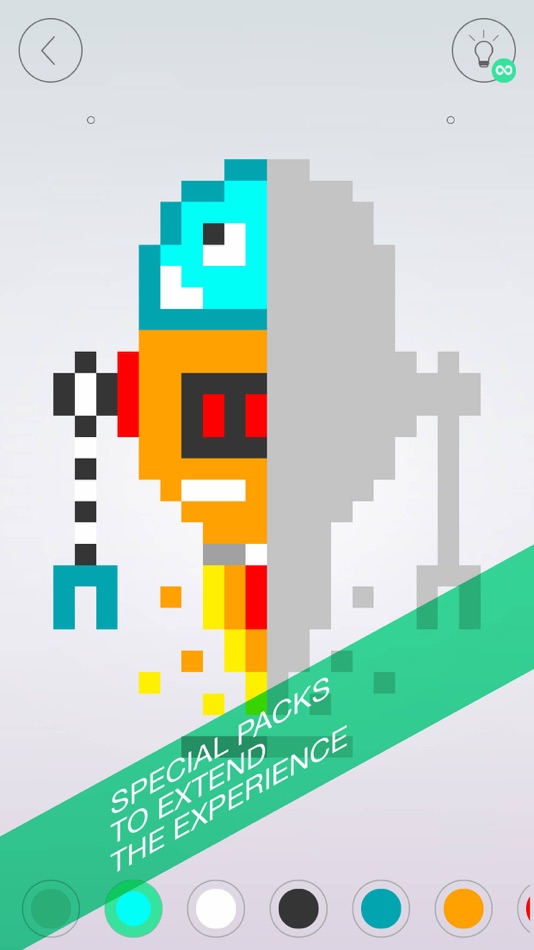 #5. Symmetry Art - Draw Pixel Art (iOS) 由: Alexandre Minard