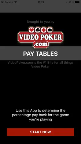 Game screenshot Video Poker Pay Tables mod apk