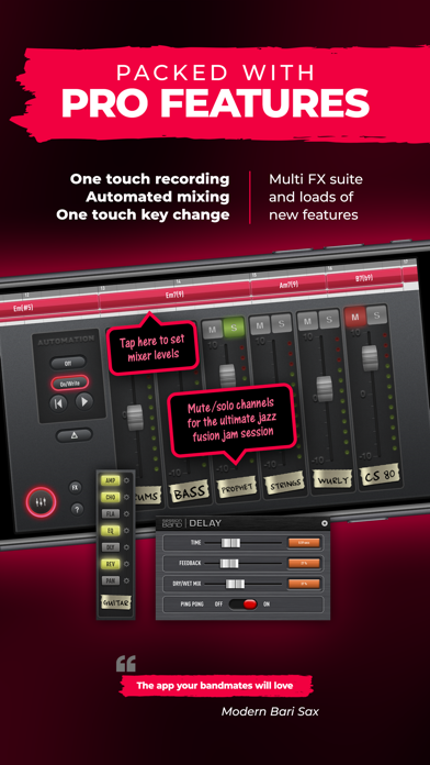SessionBand Jazz Fusion Screenshot