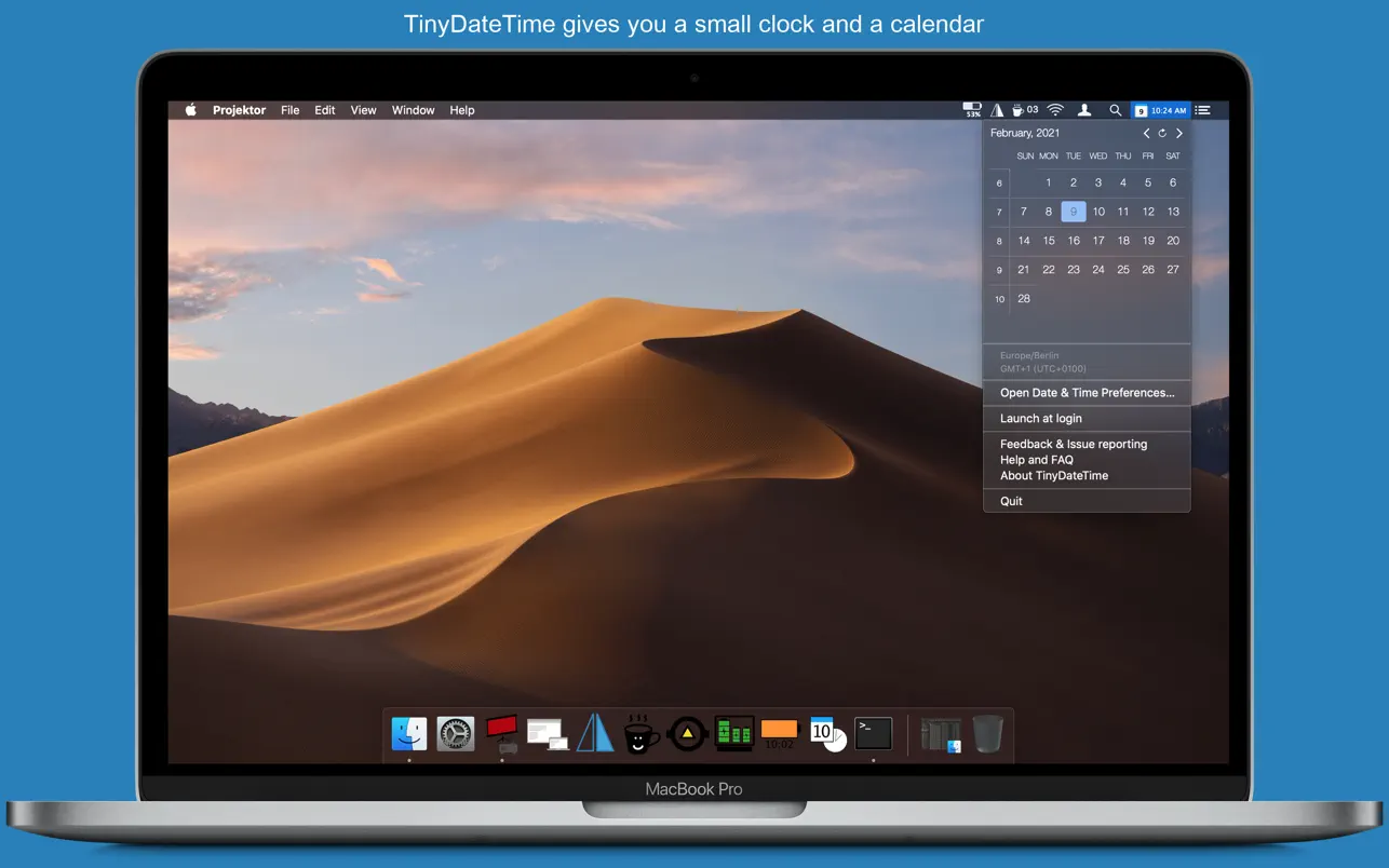 #2. TinyDateTime (macOS) От: Unique Code GmbH