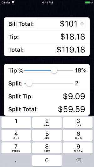 Tip Calculator % Pro