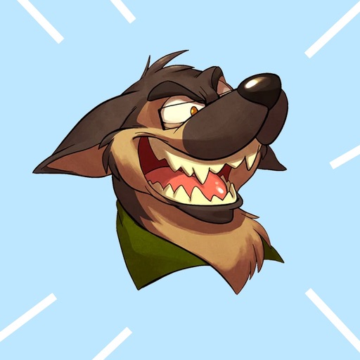 Wolf Stickers & Emojis icon