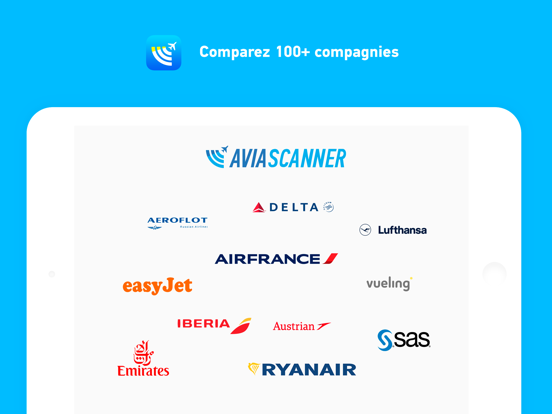 Screenshot #5 pour Avia Scanner - vols pas chers