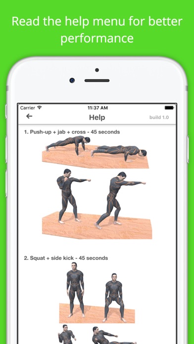 Karate Combo Fighting Workout Screenshot