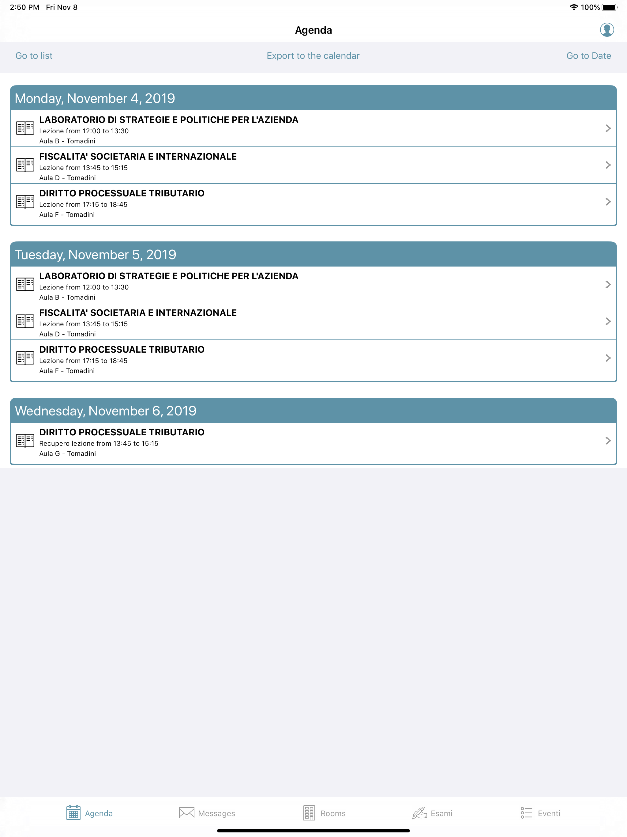 EasyUniud screenshot 7