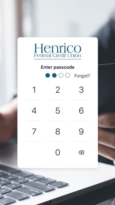 Henrico FCU Digital Banking Screenshot