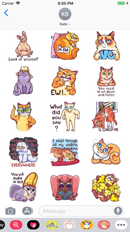 Meme Cats Stickers screenshot-3