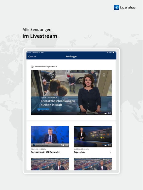 Screenshot #6 pour tagesschau - Nachrichten