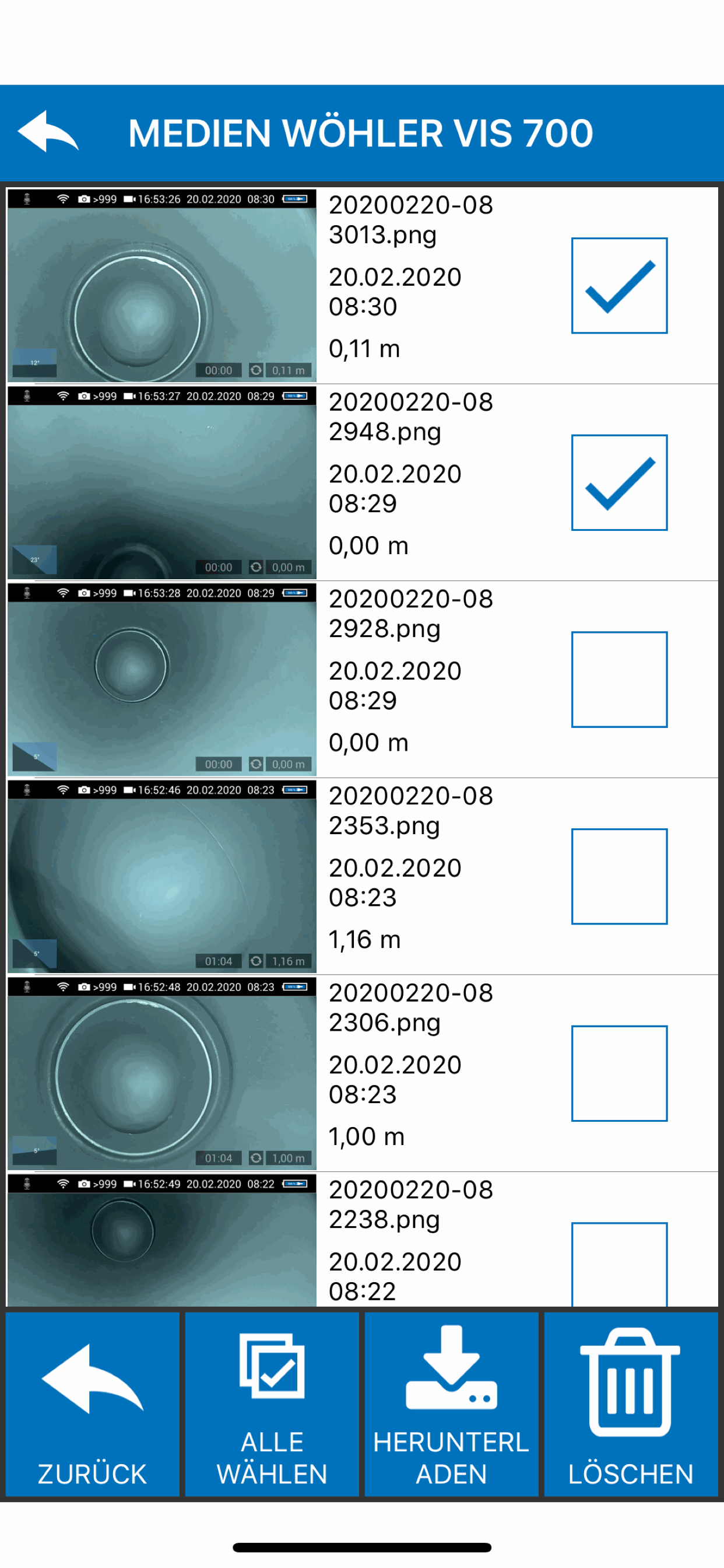 Video Inspektion App screenshot 6