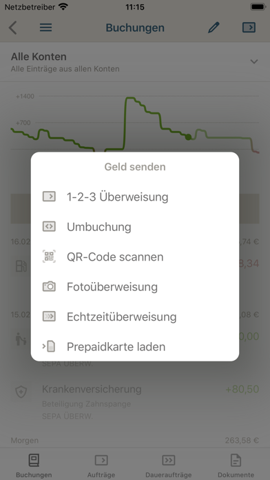 GRENKE Banking Screenshot