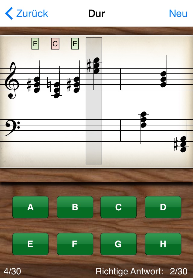 Note Trainer Lite screenshot 2