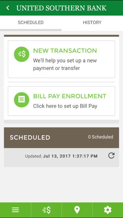 United Southern Bank KY Screenshot